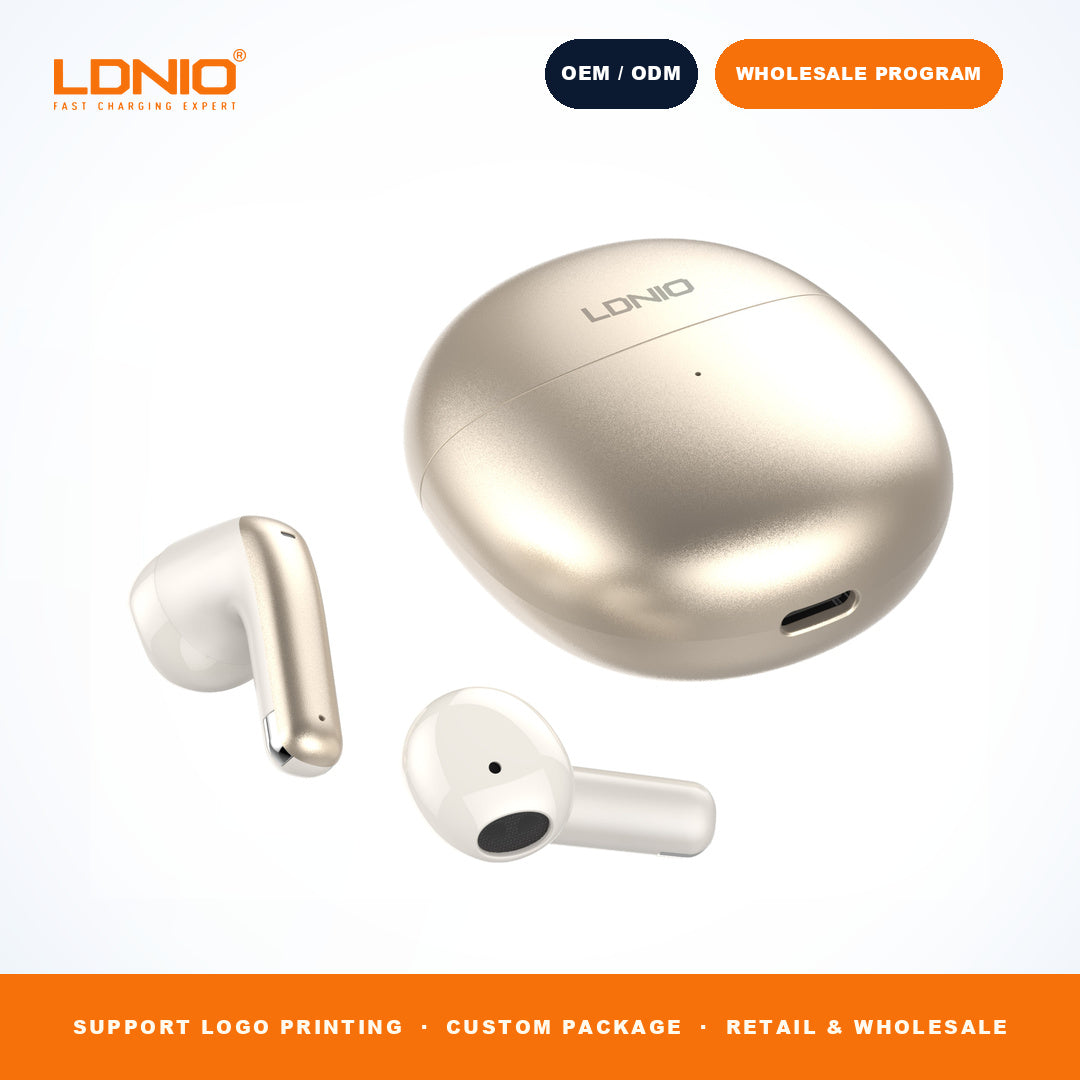 LDNIO T10 TWS Wireless Earbuds Bluetooth 5.3 In-Ear Headphones 300mAh Case