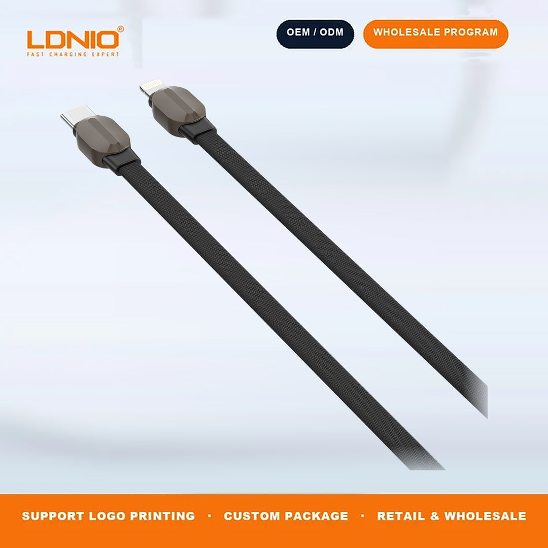 LDNIO LC211i USB-C to Lightning 30W PD Fast Charging Data Cable for iPhone