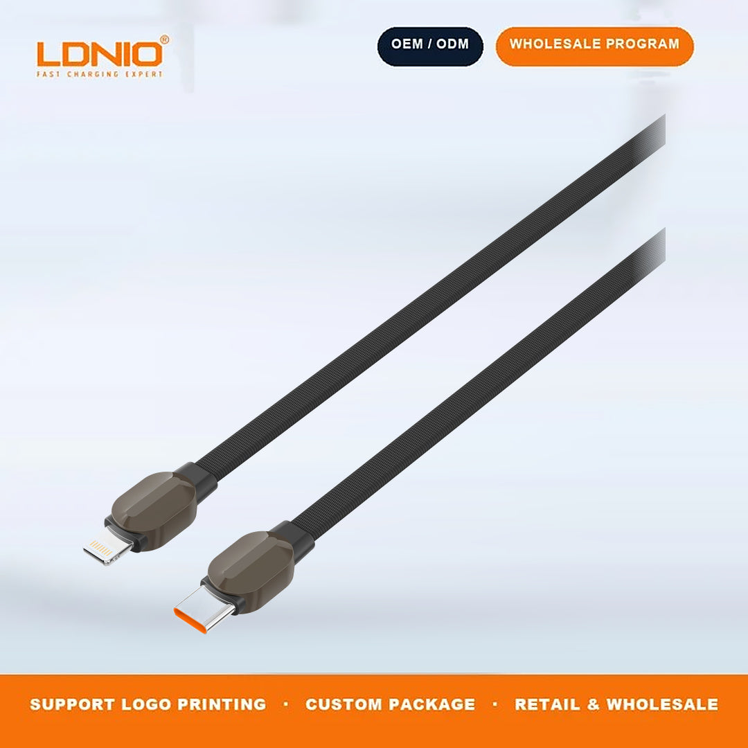 LDNIO LC211i USB-C to Lightning 30W PD Fast Charging Data Cable for iPhone