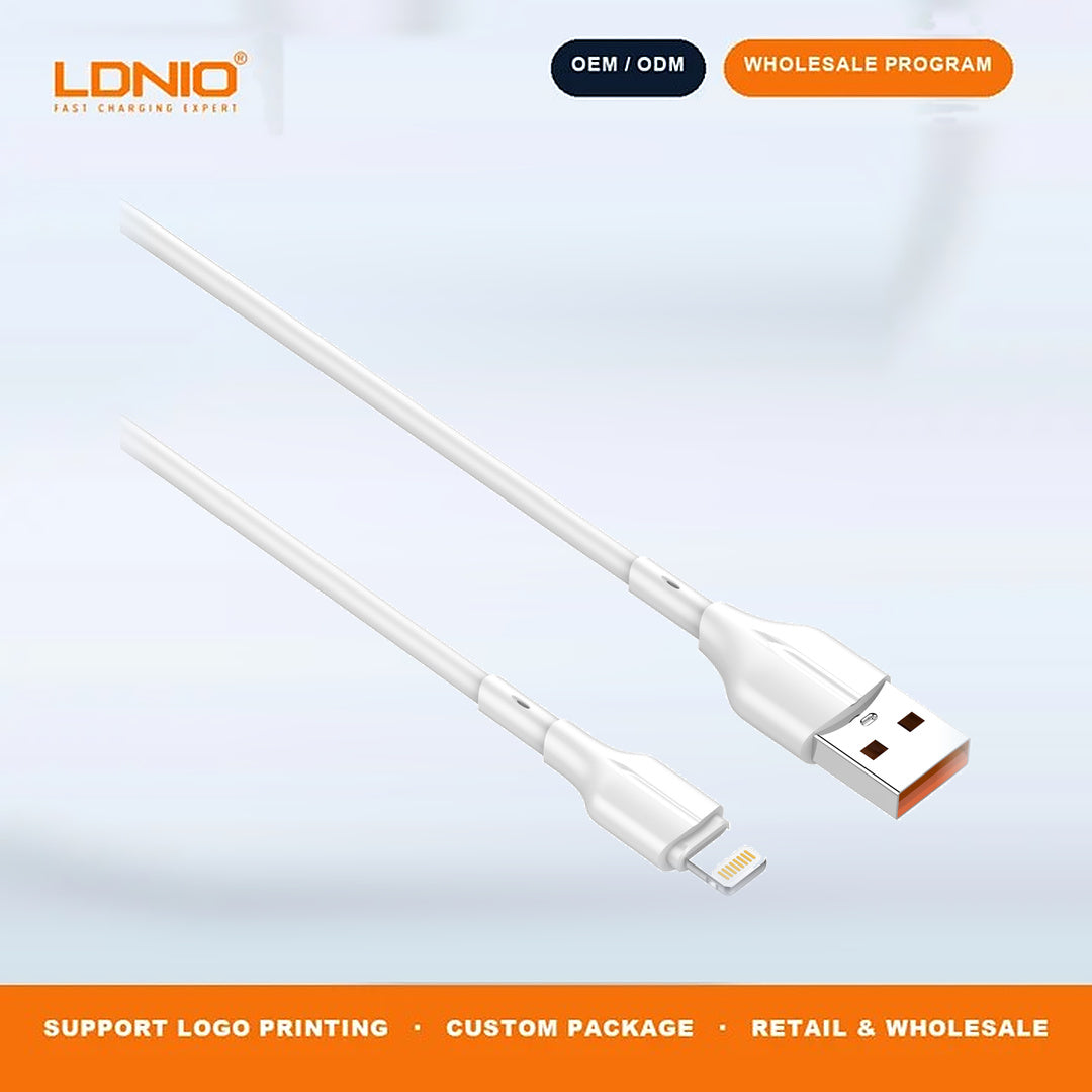 LDNIO LS841 25W USB to Lightning Fast Charging Cable Durable Phone Charger Cord