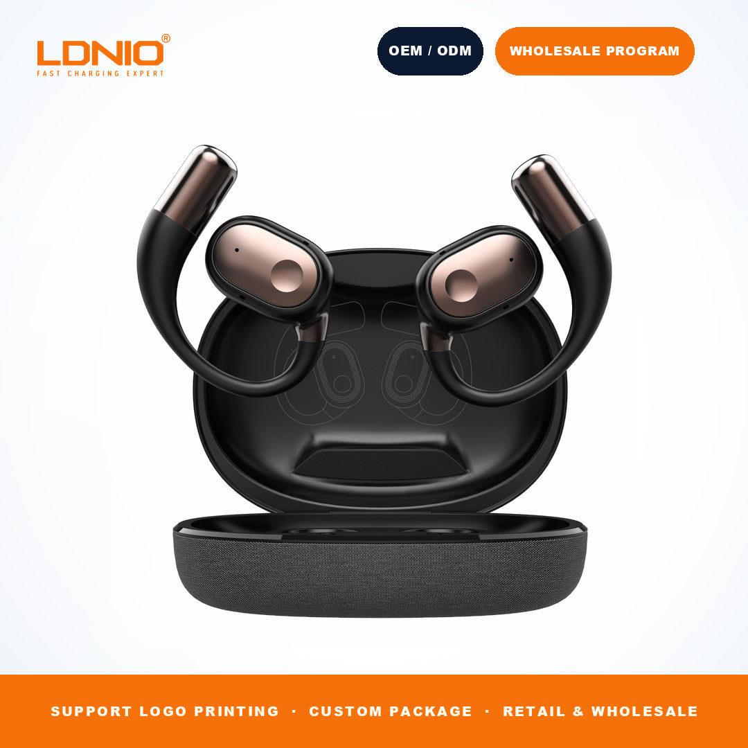 LDNIO T11 OWS Wireless Earbuds Bluetooth 5.4 IPX4 ENC 450mAh Case OEM ODM