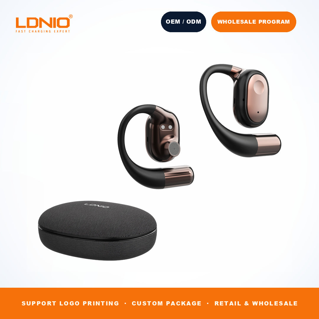 LDNIO T11 OWS Wireless Earbuds Bluetooth 5.4 IPX4 ENC 450mAh Case OEM ODM