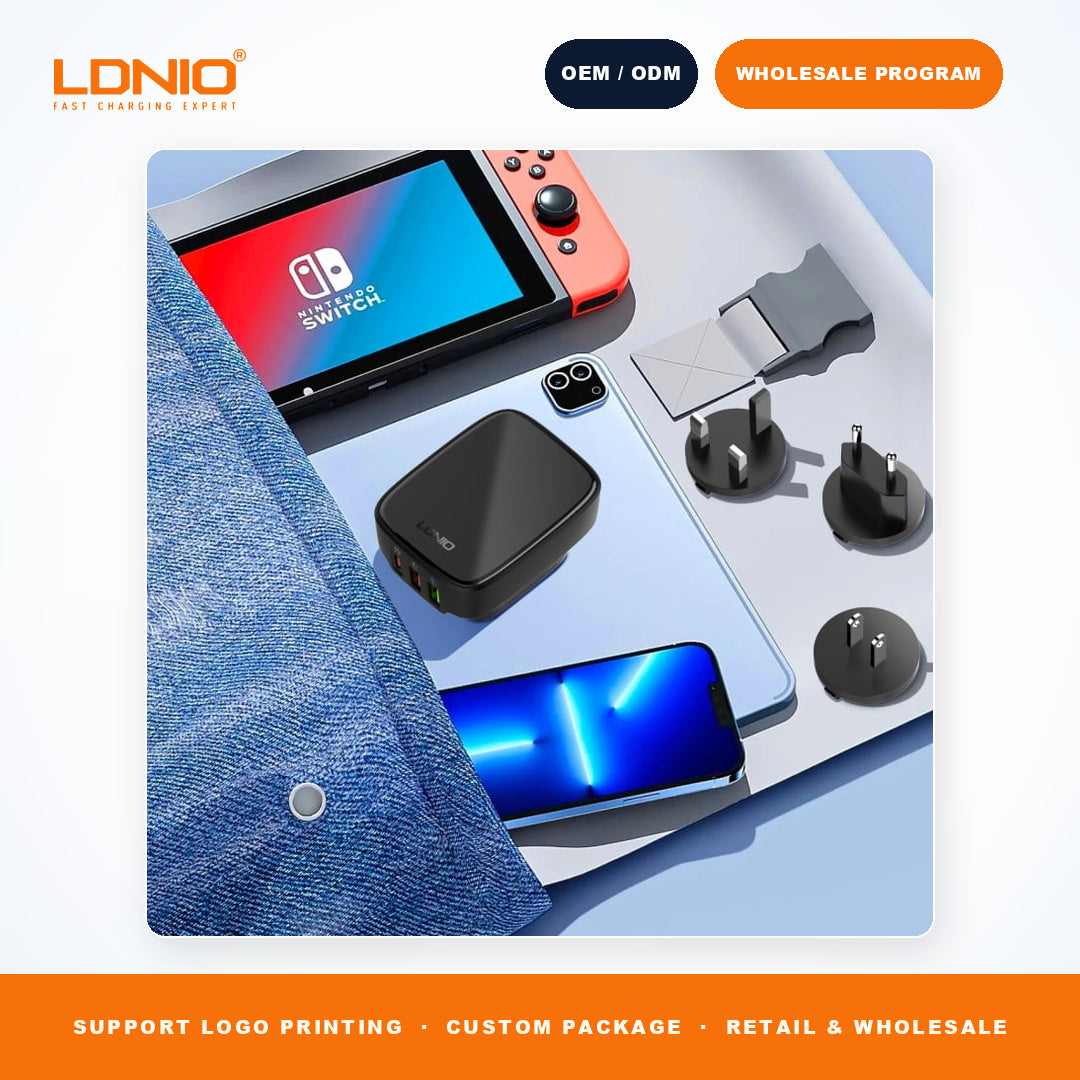 LDNIO Q334 32W 3 Ports Super Fast Charger
