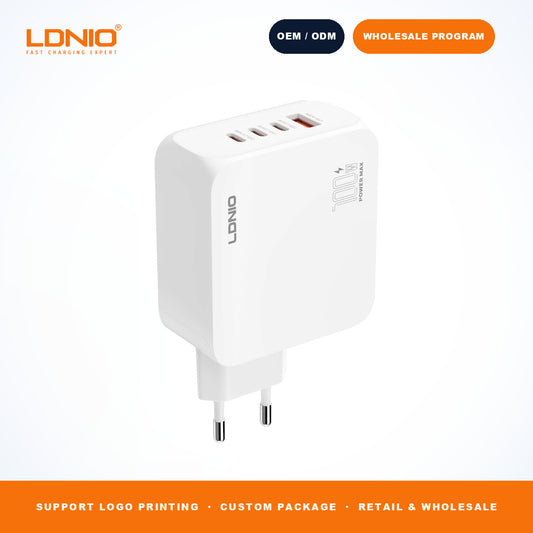LDNIO Q8 MI 100W GaN Portable Travel Fast Charger
