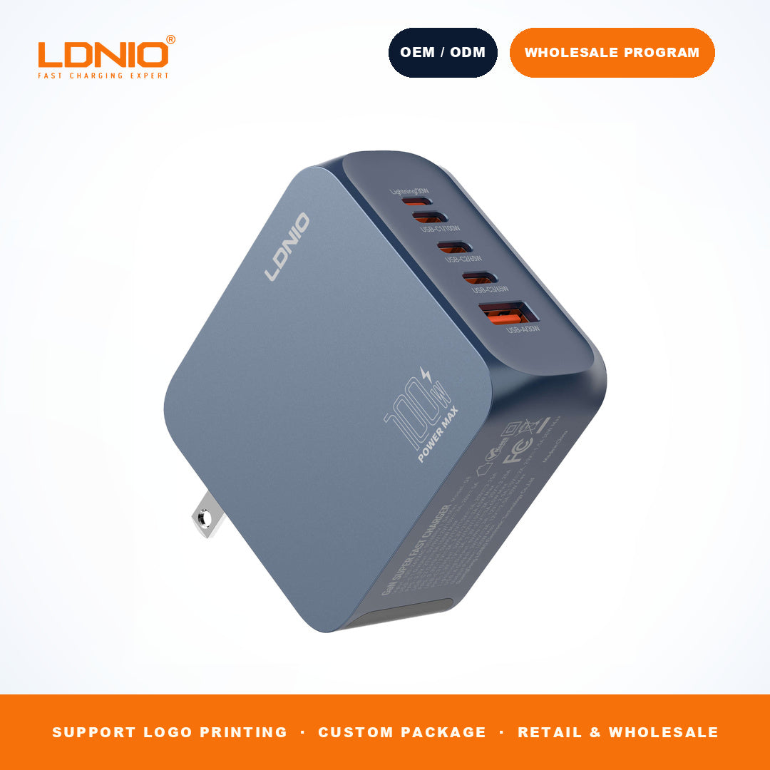 LDNIO 100W PD Super Fast Charger Q8 power charger
