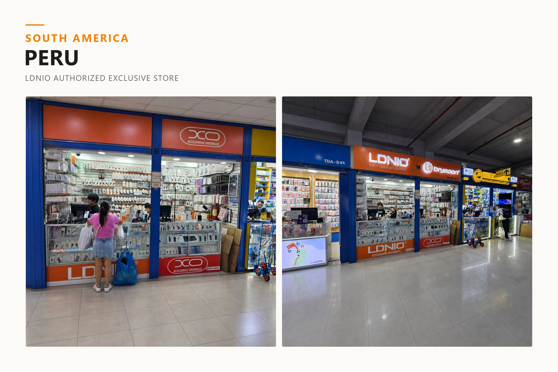 🌎 LDNIO Authorized Exclusive Store Opens in Peru, South America