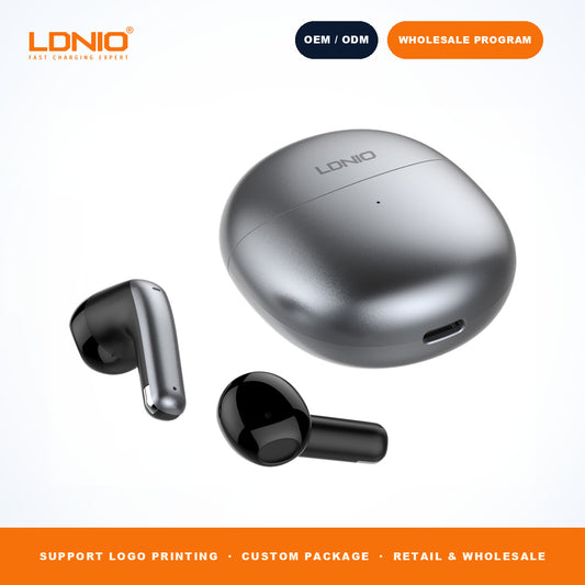 LDNIO T10 TWS Wireless Earbuds Bluetooth 5.3 In-Ear Headphones 300mAh Case