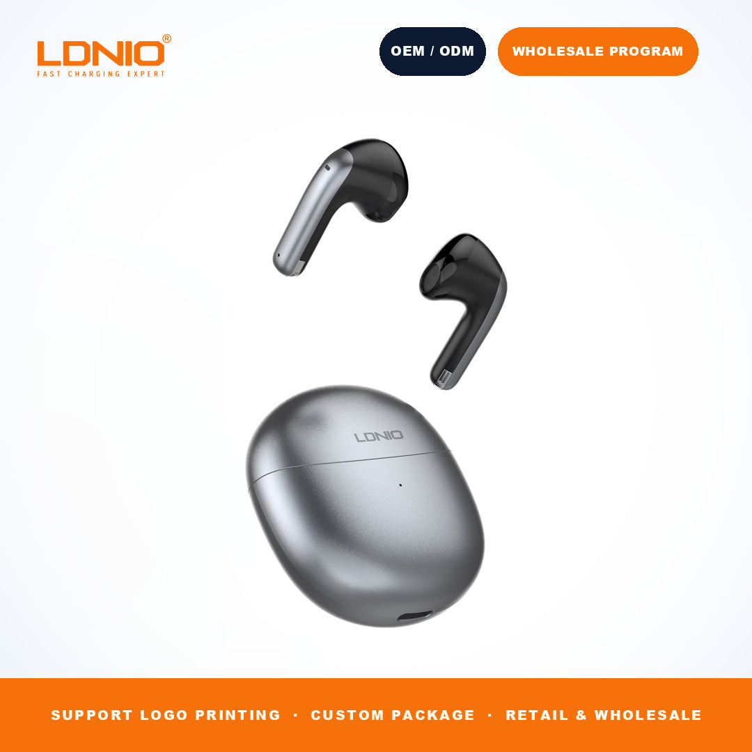 LDNIO T10 TWS Wireless Earbuds Bluetooth 5.3 In-Ear Headphones 300mAh Case