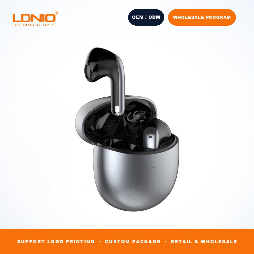 LDNIO T10 TWS Wireless Earbuds Bluetooth 5.3 In-Ear Headphones 300mAh Case