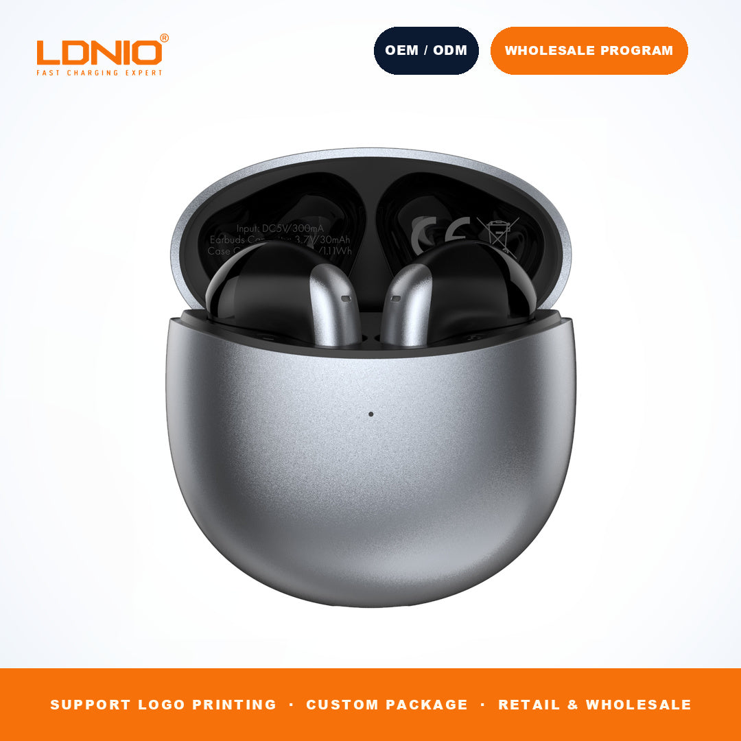 LDNIO T10 TWS Wireless Earbuds Bluetooth 5.3 In-Ear Headphones 300mAh Case