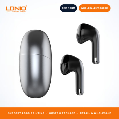 LDNIO T10 TWS Wireless Earbuds Bluetooth 5.3 In-Ear Headphones 300mAh Case