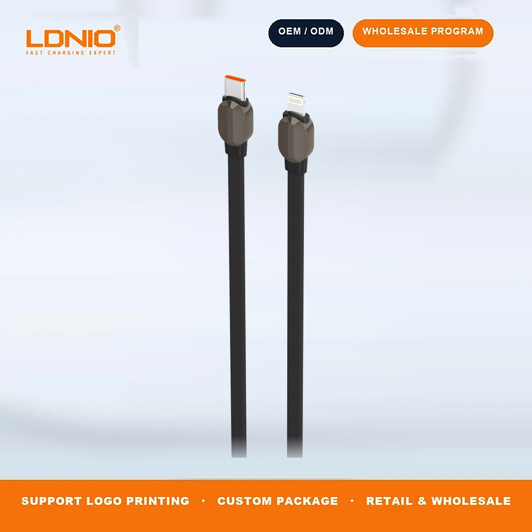 LDNIO LC211i USB-C to Lightning 30W PD Fast Charging Data Cable for iPhone