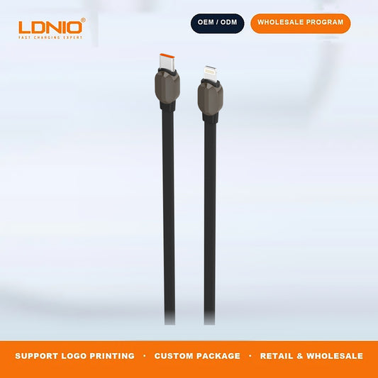 LDNIO LC211i USB-C to Lightning 30W PD Fast Charging Data Cable for iPhone