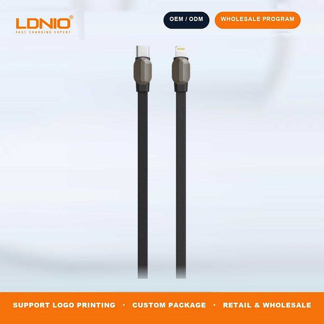 LDNIO LC211i USB-C to Lightning 30W PD Fast Charging Data Cable for iPhone