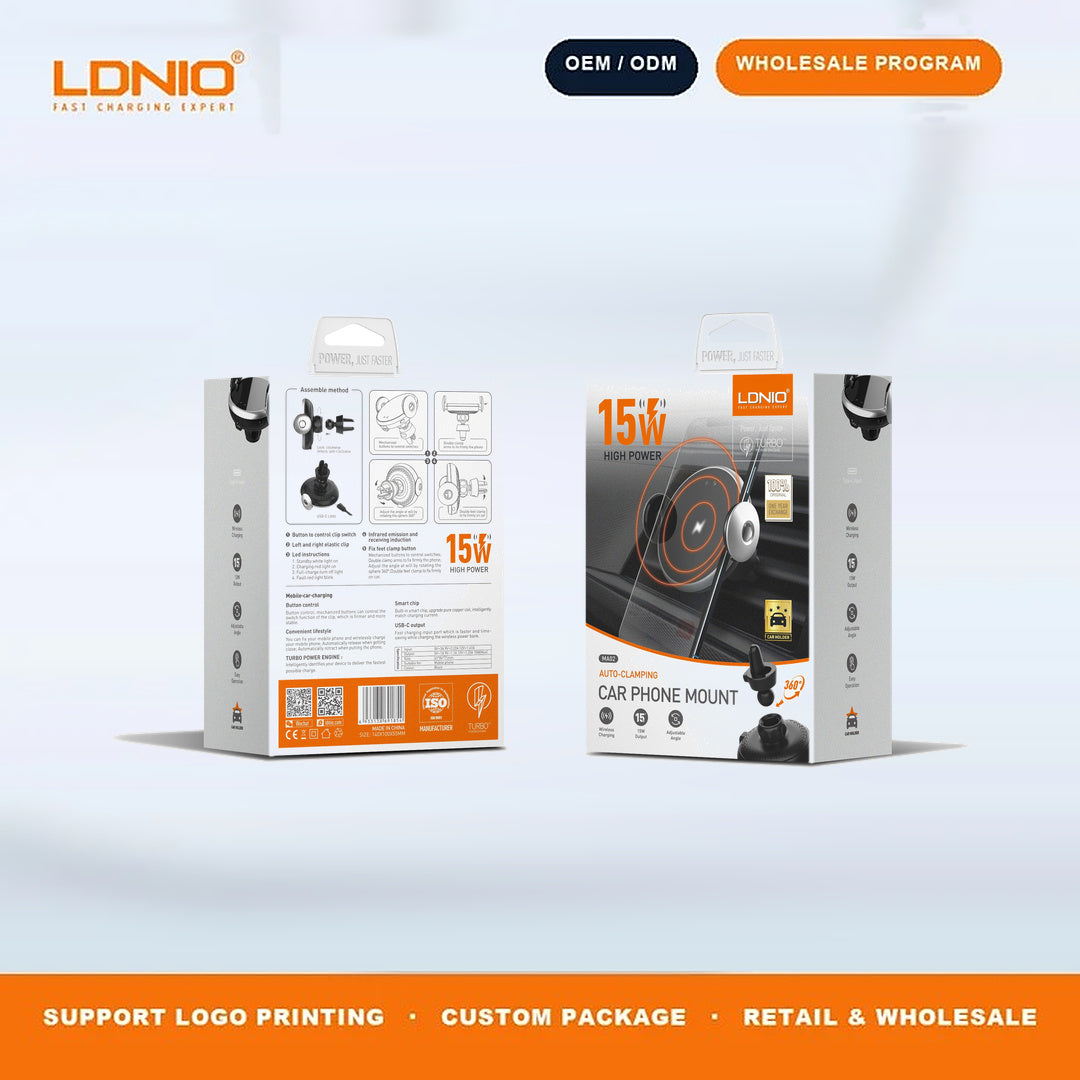 LDNIO MA02 Foldable Phone Stand Adjustable Angle Holder for Phone & Tablet