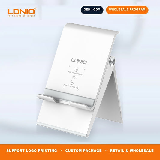 LDNIO MG07 Foldable Cell Phone Holder Wide Compatibility for Devices