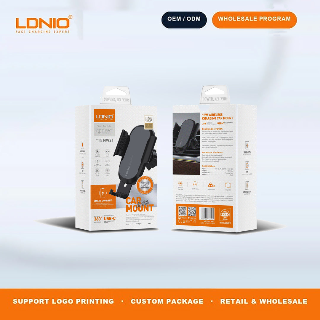 LDNIO MW21 Universal Phone Holder Portable Foldable Desktop Stand