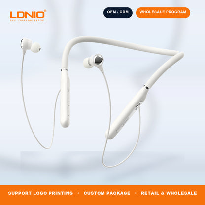 LDNIO N02 Neckband Wireless Bluetooth Earphone For Sport