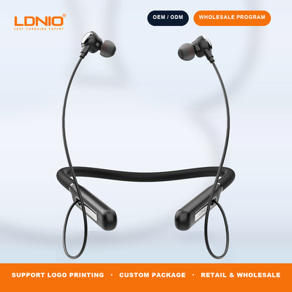 LDNIO N02 Neckband Wireless Bluetooth Earphone For Sport
