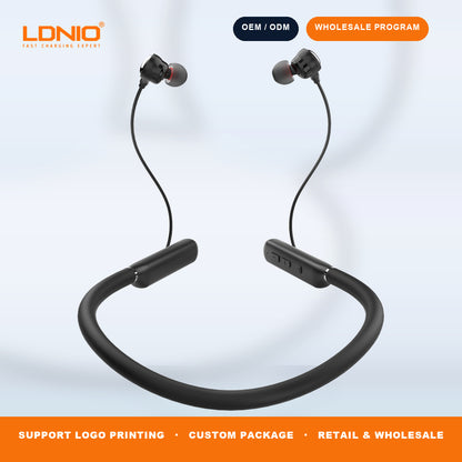 LDNIO N02 Neckband Wireless Bluetooth Earphone For Sport