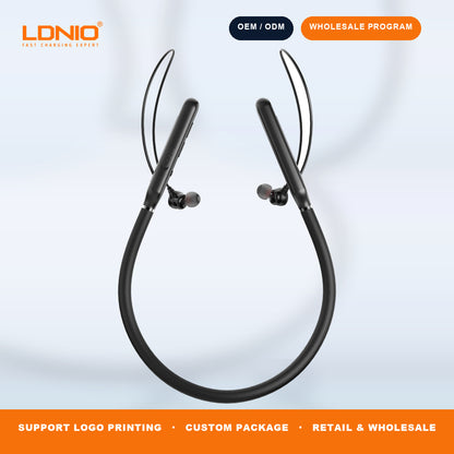 LDNIO N02 Neckband Wireless Bluetooth Earphone For Sport