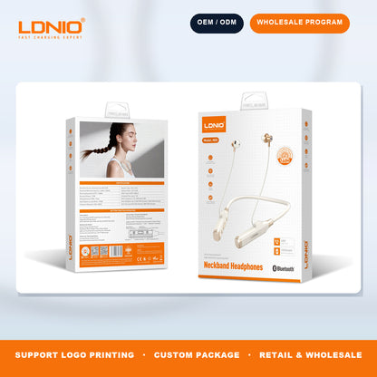 LDNIO N05 Neckband Wireless Bluetooth Earphone For Sport