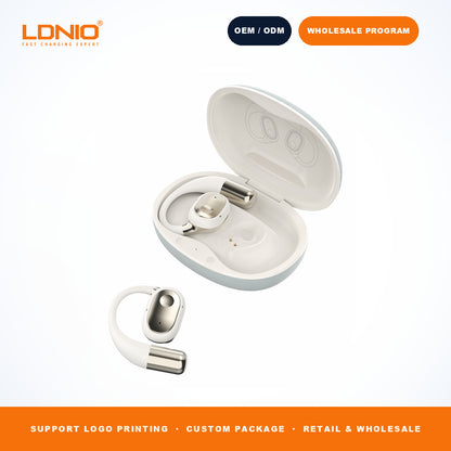 LDNIO T11 OWS Wireless Earbuds Bluetooth 5.4 IPX4 ENC 450mAh Case OEM ODM