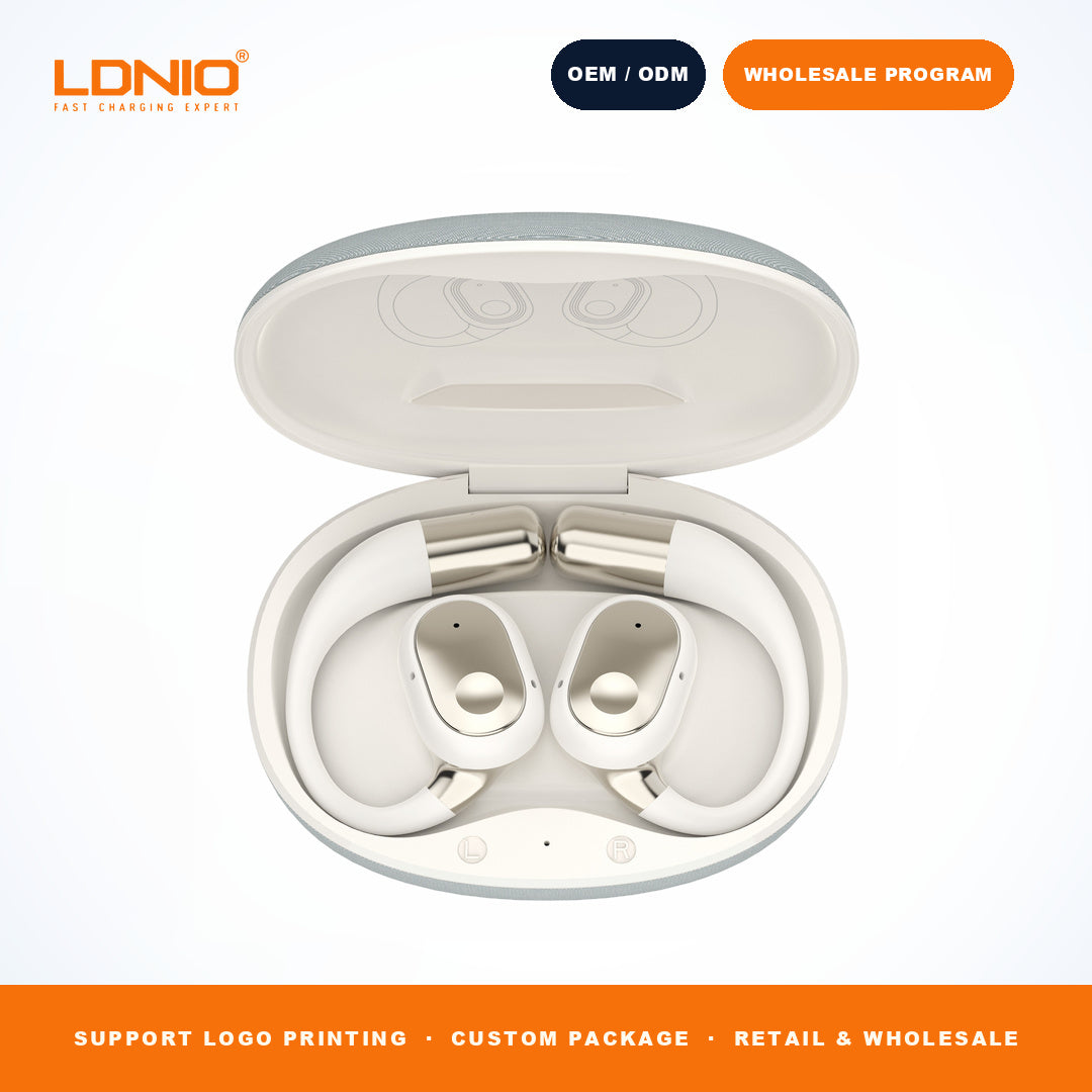 LDNIO T11 OWS Wireless Earbuds Bluetooth 5.4 IPX4 ENC 450mAh Case OEM ODM