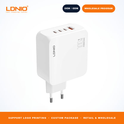 LDNIO Q8 MI 100W GaN Portable Travel Fast Charger