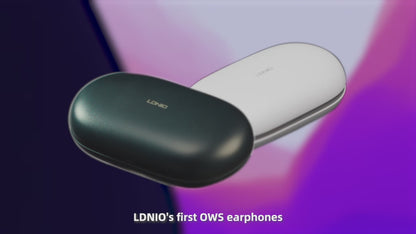 LDNIO T07 OWS Bone Conduction Earbuds 500mAh Charging Case Wireless Headphones