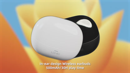 LDNIO T05 Glossy TWS Wireless Earbuds Bluetooth In-Ear Headphones Factory Direct